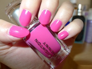 Nail Of The Day Leighton Denny Plush Pink Nail Polish Review 5